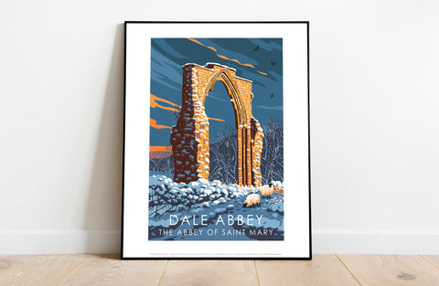 Saint Mary's Abbey By Stephen Millership Art Print