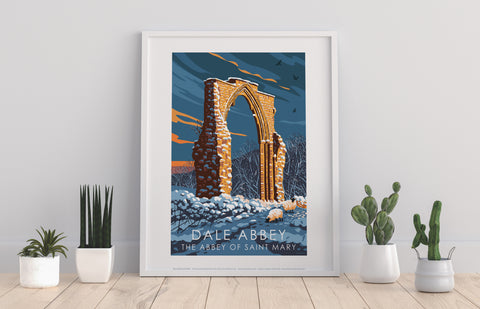 Saint Mary's Abbey By Stephen Millership Art Print