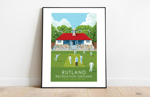 Rutland Recreationg Ground By Stephen Millership Art Print