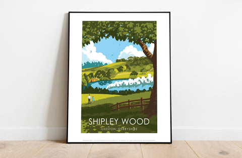 Shipley Wood, Ilkeston By Stephen Millership Art Print