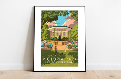 Victoria Park By Artist Stephen Millership - Art Print