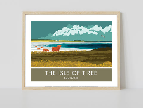 The Isle Of Tiree By Artist Stephen Millership - Art Print