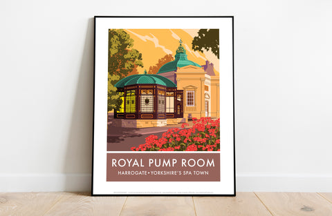 Royal Pump Room By Artist Stephen Millership - Art Print