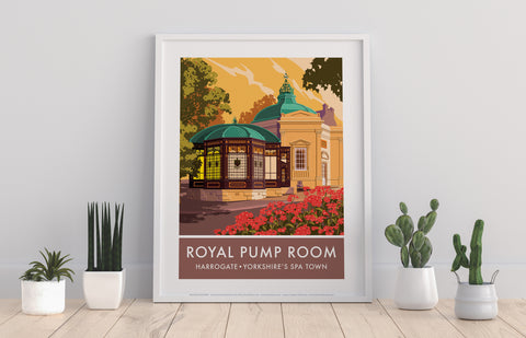 Royal Pump Room By Artist Stephen Millership - Art Print