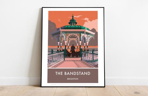 The Bandstand, Brighton By Stephen Millership Art Print