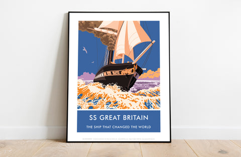 Ss Great Britain By Artist Stephen Millership - Art Print