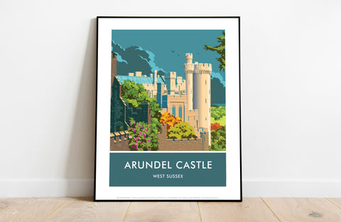 Arundel Castle By Artist Stephen Millership - Art Print