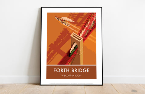 Forth Bridge By Artist Stephen Millership - Art Print