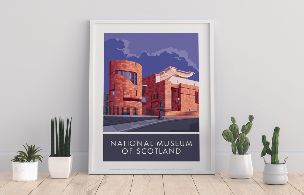 National Museum Of Scotland By Stephen Millership Art Print