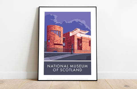 National Museum Of Scotland By Stephen Millership Art Print