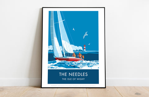 The Needles By Artist Stephen Millership - 11X14inch Premium Art Print