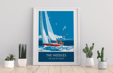 The Needles By Artist Stephen Millership - 11X14inch Premium Art Print