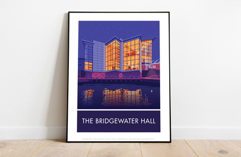 The Bridgewater Hall By Artist Stephen Millership Art Print