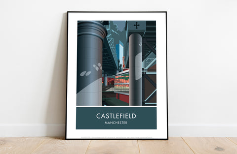 Castlefield By Artist Stephen Millership - 11X14inch Premium Art Print