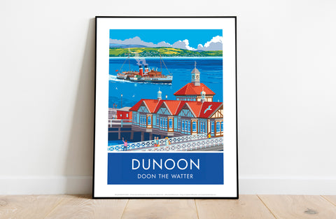 Dunoon, Doon The Water By Stephen Millership Art Print