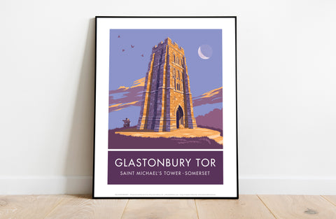 Glastonbury Tor By Artist Stephen Millership - Art Print