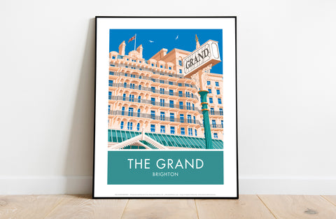 The Grand By Artist Stephen Millership - Premium Art Print