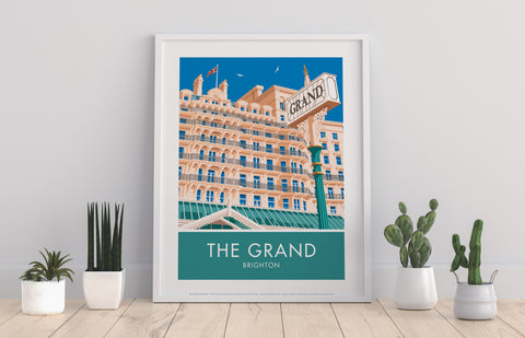 The Grand By Artist Stephen Millership - Premium Art Print