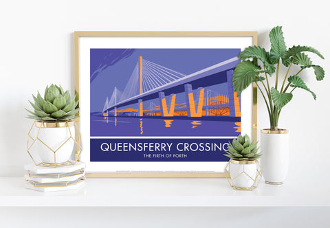 Queensferry Crossing By Stephen Millership Art Print