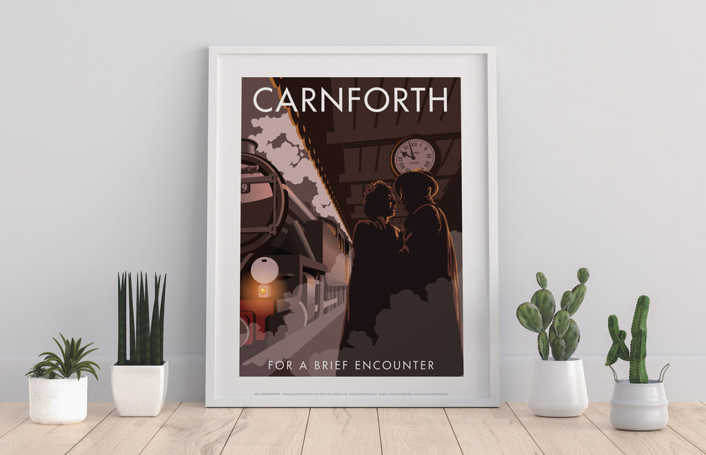 Carnforth By Artist Stephen Millership - Premium Art Print
