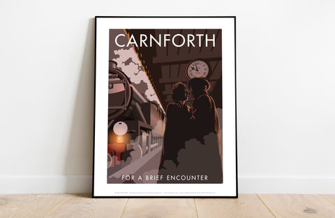 Carnforth By Artist Stephen Millership - Premium Art Print