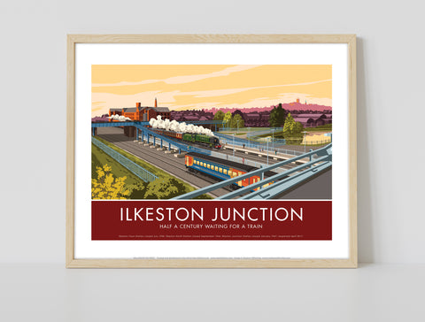 Ilkeston Junction By Artist Stephen Millership - Art Print
