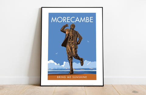 Morecambe By Artist Stephen Millership - Premium Art Print