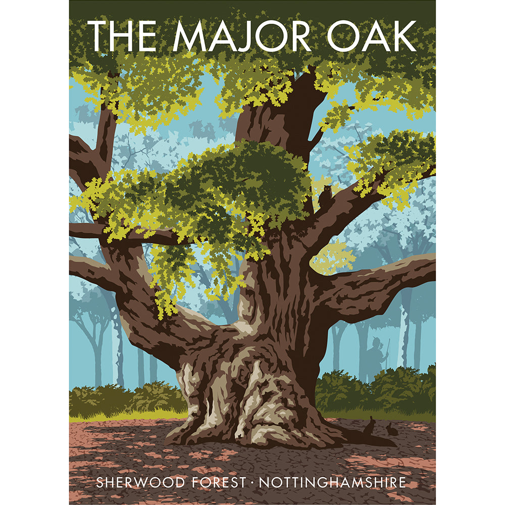 MILMI002: The Major Oak, Sherwood Forest