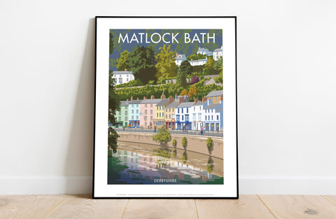 Matlock Bath By Artist Stephen Millership - Art Print