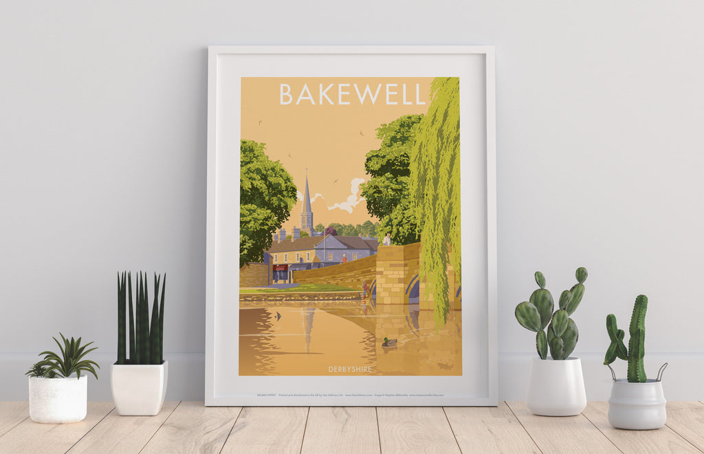 Bakewell By Artist Stephen Millership - Premium Art Print