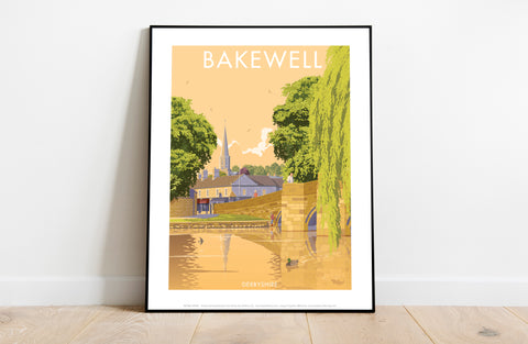 Bakewell By Artist Stephen Millership - Premium Art Print