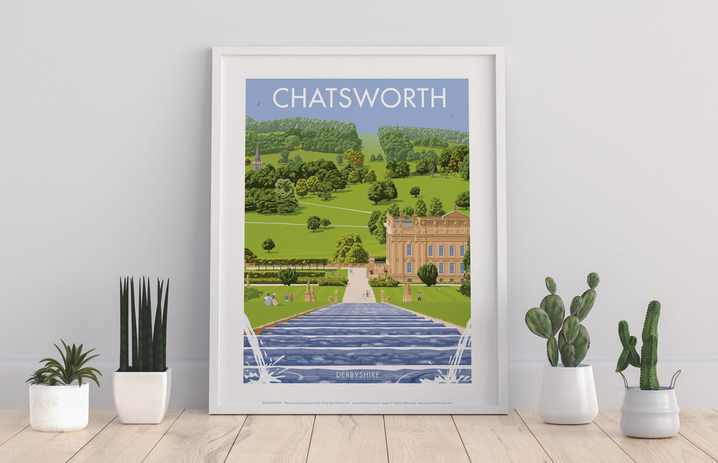 Chatsworth By Artist Stephen Millership - Premium Art Print