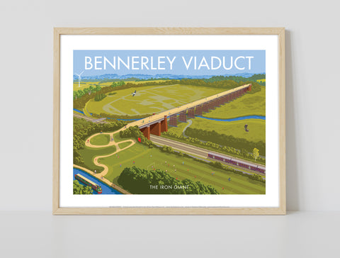 Bennerley Viaduct, The Iron Giant - Art Print