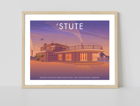 Ilkeston Stanton Institute By Stephen Millership Art Print