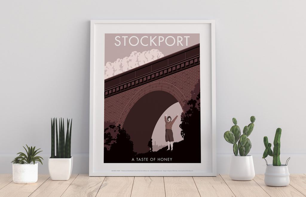 Stockport, Taste Of Honey By Stephen Millership Art Print