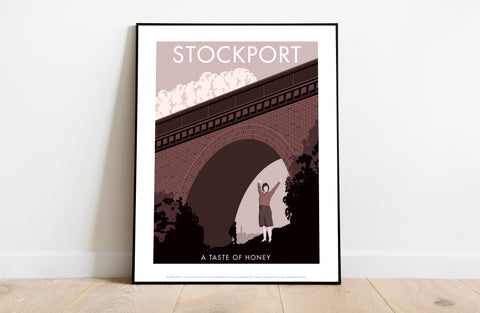 Stockport, Taste Of Honey By Stephen Millership Art Print