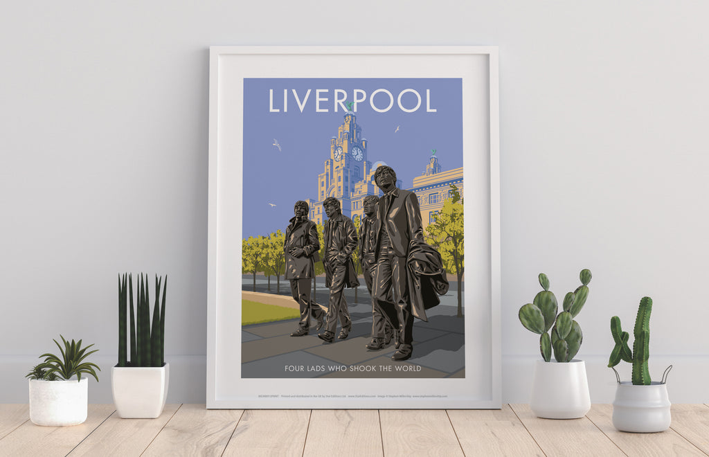 Liverpool By Artist Stephen Millership Art Print