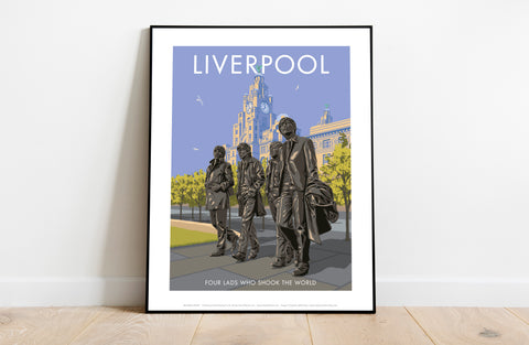 Liverpool By Artist Stephen Millership Art Print