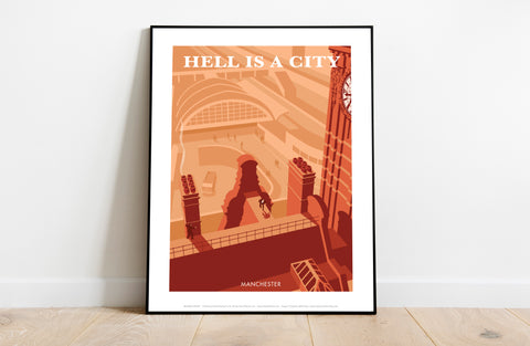 Hell Is A City, Manchester By Stephen Millership Art Print