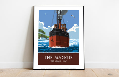 The Maggie, By Artist Stephen Millership Art Print