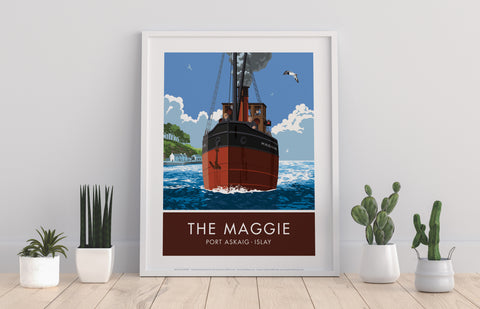 The Maggie, By Artist Stephen Millership Art Print