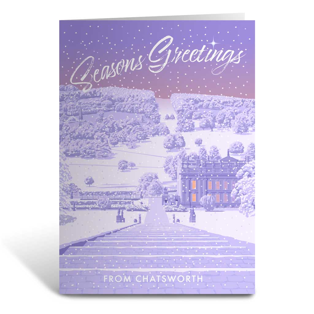 MILXMAS002: Chatsworth - Christmas Greeting Card