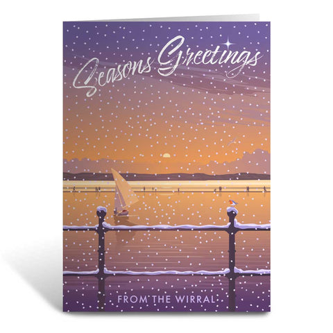 MILXMAS018 - The Wirral - Christmas Greeting Card