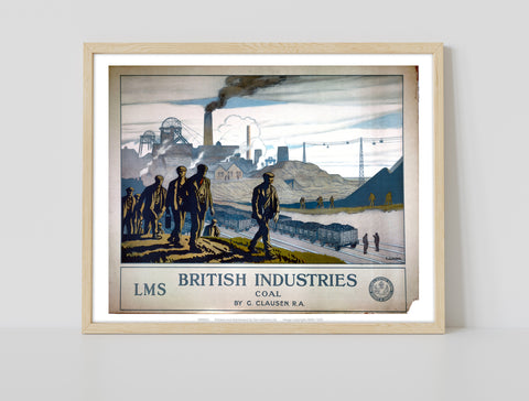 British Industries - Coal - 11X14inch Premium Art Print