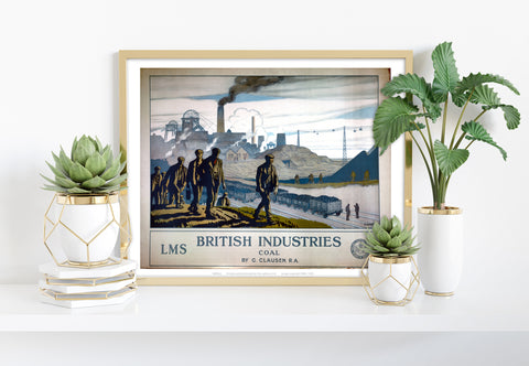 British Industries - Coal - 11X14inch Premium Art Print