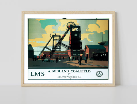 A Midland Coalfield - 11X14inch Premium Art Print