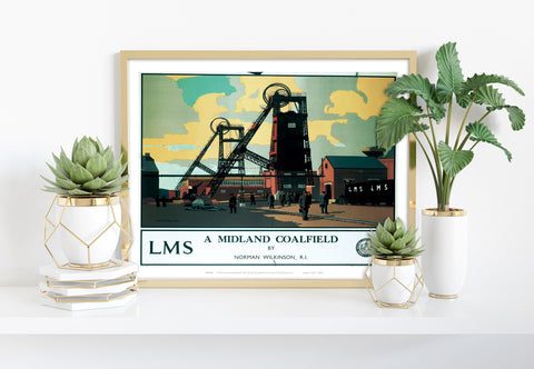 A Midland Coalfield - 11X14inch Premium Art Print