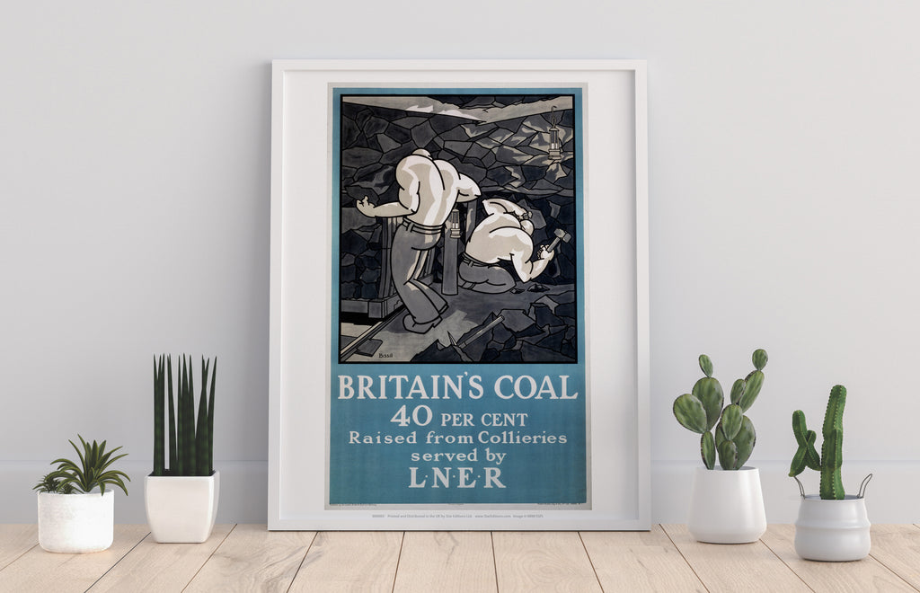 Britain's Coal - 11X14inch Premium Art Print