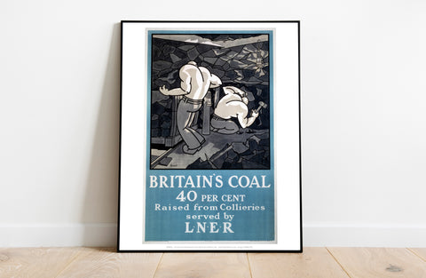 Britain's Coal - 11X14inch Premium Art Print