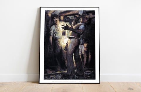 Drinking Miners - 11X14inch Premium Art Print